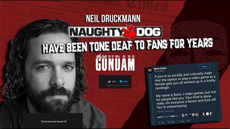 Neil Druckmann And Naughty Dog Have Been Tone Deaf To Fans For Years