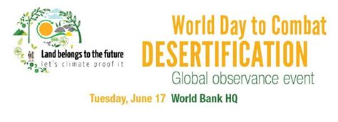 Observing The World Day To Combat Desertification Wdcd Global