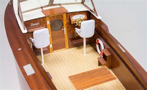 Aeronaut Queen Sports Speed Boat 1960s Model Boat Kit Hobbies
