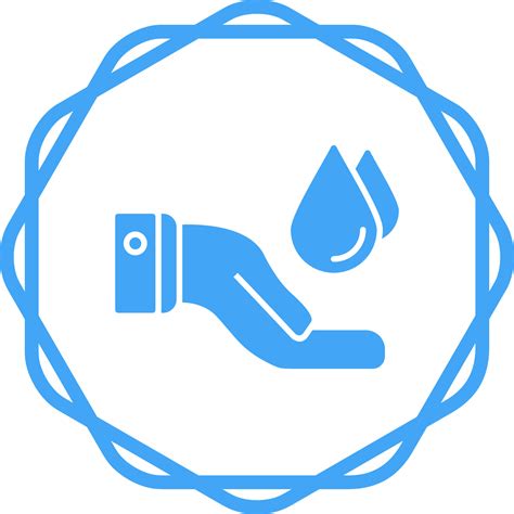 Save Water Vector Icon 22431409 Vector Art At Vecteezy