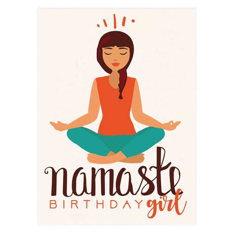 Namaste Birthday Girl Potluck Press