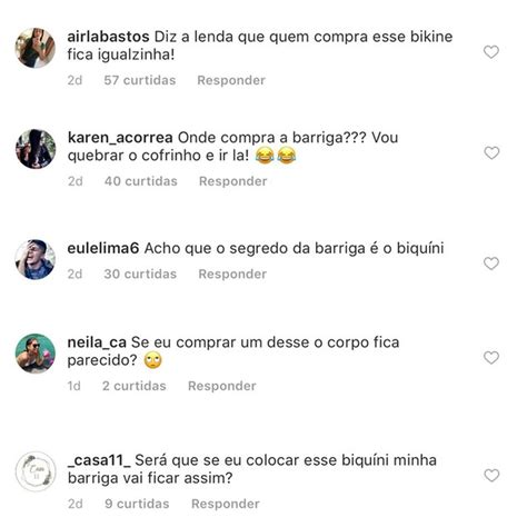 Ju Paes e Karina Bacchi usam mesmo biquíni e web pira barriga vem