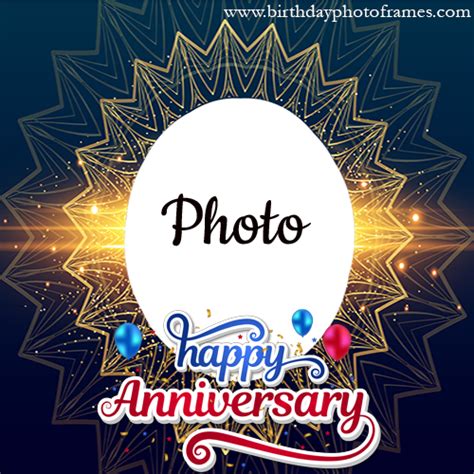 Happy Wedding Anniversary Photo Frames Online Editing Webframes Org