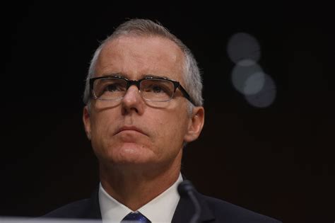 Report To Fault Andrew Mccabe Former Fbi Deputy Director For
