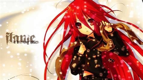 Anime Girl Red Wallpapers Hd Background Wallpaper Gallery
