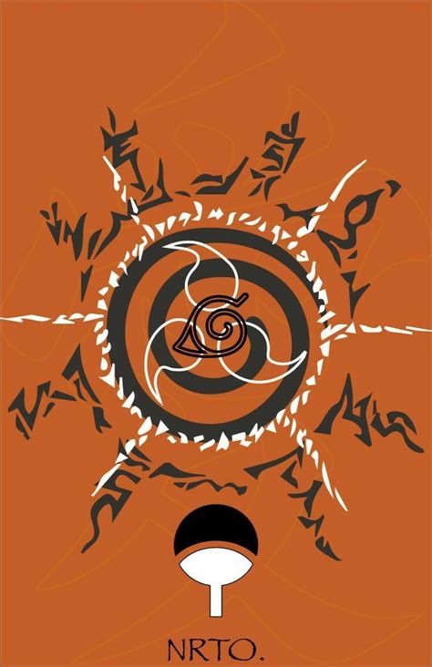 Konohagakure Konoha Symbols Sharingan Nine Tails Seal Uzumaki Clan