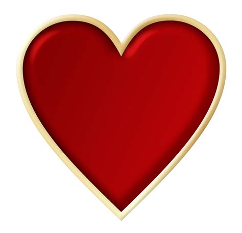 Red Hearts Png Clipart Best