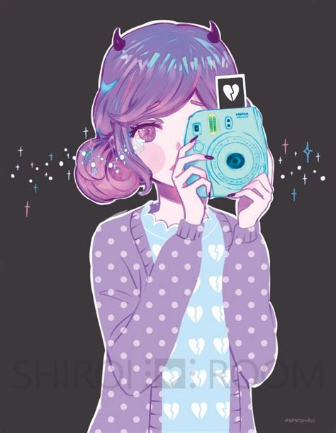 Shiroi ♥ Room Pastel Goth Art Cute Art Anime