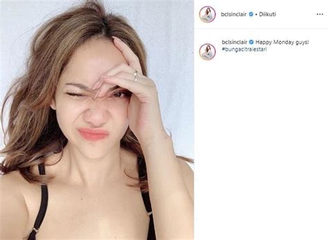 Bunga Citra Lestari Pose Jelek Tak Makeup Netizen Baru Bangun Aja