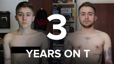 Ftm Transgender 3 Years On Testosterone Youtube