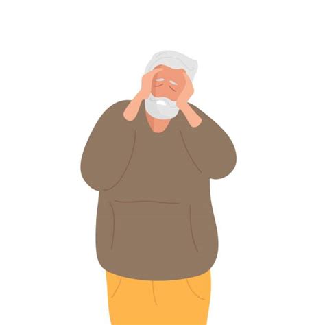 960 Tired Old Man Stock Illustrations Royalty Free Vector Graphics
