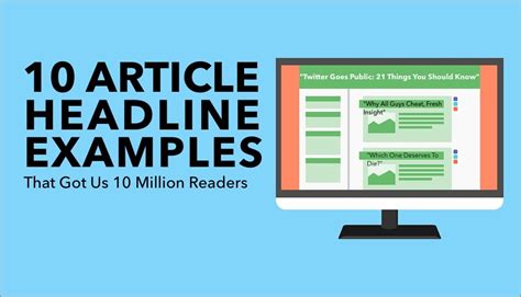 10 Article Headline Examples That Got Us 10000000 Readers