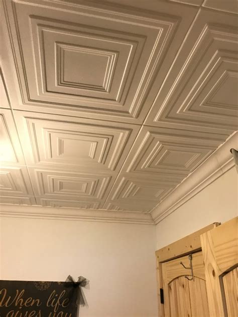 Click here to see the instructions that come with the faux tin ceiling panels from the manufacturer. DCT Gallery - Page 2 - Decorative Ceiling Tiles