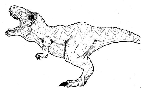 Get hold of these colouring insist on using crayons over watercolor, as the latter may be difficult to handle. Jurassic Park Coloring Pages T Rex at GetColorings.com ...