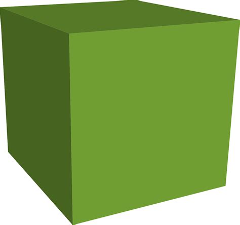 Green Box Cube Free Vector Graphic On Pixabay