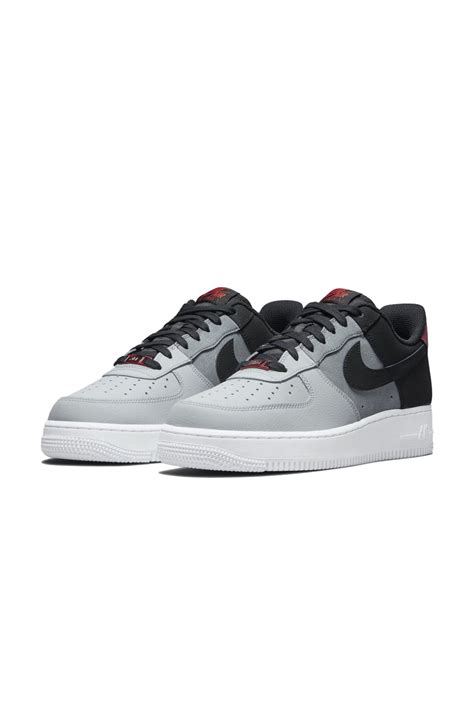 Nike Air Force 1 07 Lv8 Black Smoke Grey Shoes Leİsurelow Topsretro