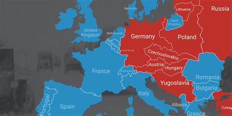 Animated Map Shows How World War I Changed Europes Borders