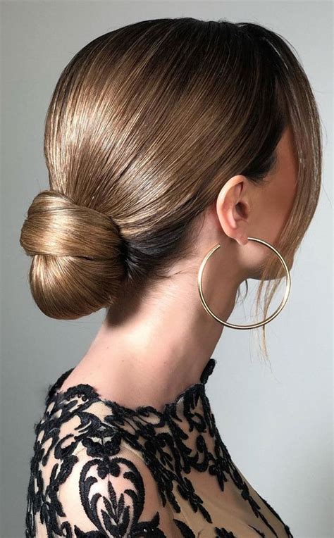 50 Best Updo Hairstyles For Trendy Looks In 2022 Sleek Wrapped Bun