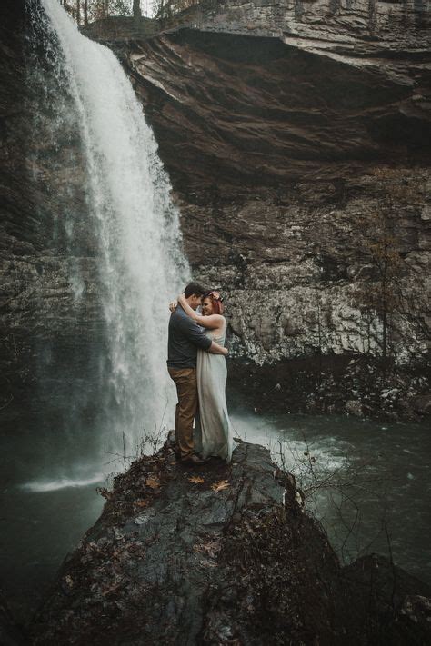Beautiful Waterfall Engagement Photo Shoot By Wildrootphoto I Can Not Wait For Our Wedding