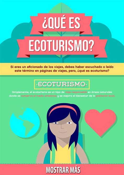 ¿qué Es El Ecoturismo Infografía 1 De La Serie Expedia Ecoturismo