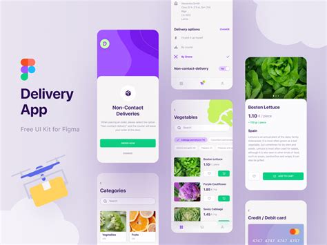 Explore restaurants that deliver near you, or try yummy takeout fare. Delivery App Free UI Kit for Figma | Theme-UI