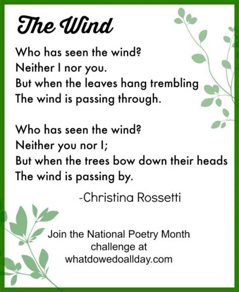 Poetry Challenge For Kids Week 4