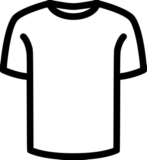 Download T Shirt White Shirt Icon Png Transparent Png Download