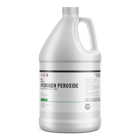 35 Hydrogen Peroxide Food Grade 1 Gallon 4 Per Case Free Shipping Breen Laboratories