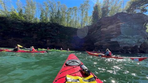 Exploring Lake Superior Apostle Islands Kayak Trip