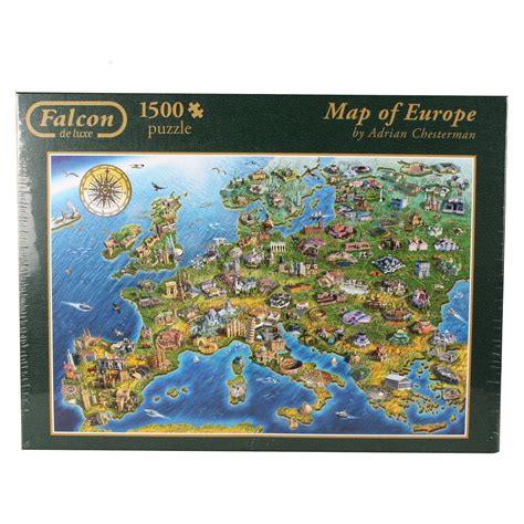 Map Of Europe Jigsaw Puzzle