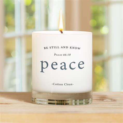 Peace Candle The Catholic Company