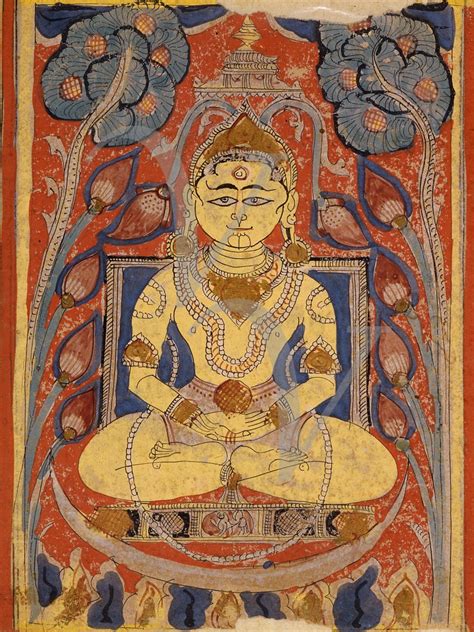 Jain Painting Print Kalpasutra India Antique Artwork Jain Etsy