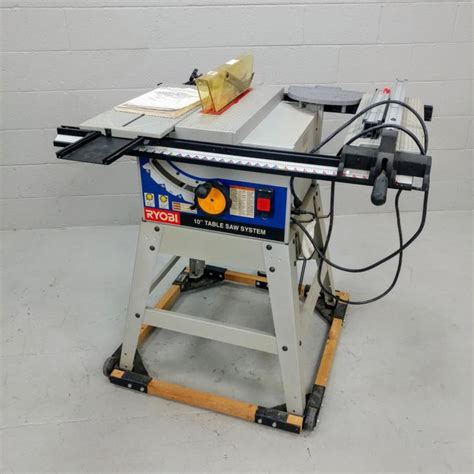 Sold At Auction Ryobi 10 Table Saw System