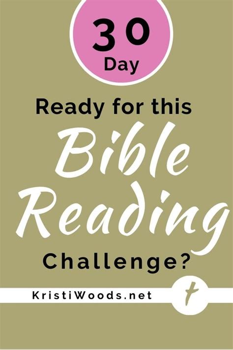Ready To Take This 30 Day Bible Reading Challenge Kristi Woods