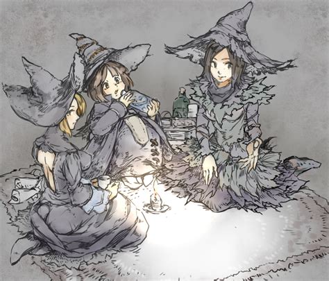 Yuria The Witch Witch Beatrice And Zullie The Witch Dark Souls And 3 More Drawn By Mitsugo