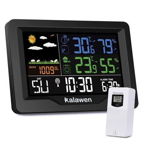 Buy Weather Station Wireless Indoor Outdoor Weather Stations With
