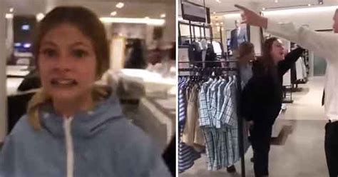 Two Spoiled Brats Try To Pick A Fight In A Department Store Facepalm