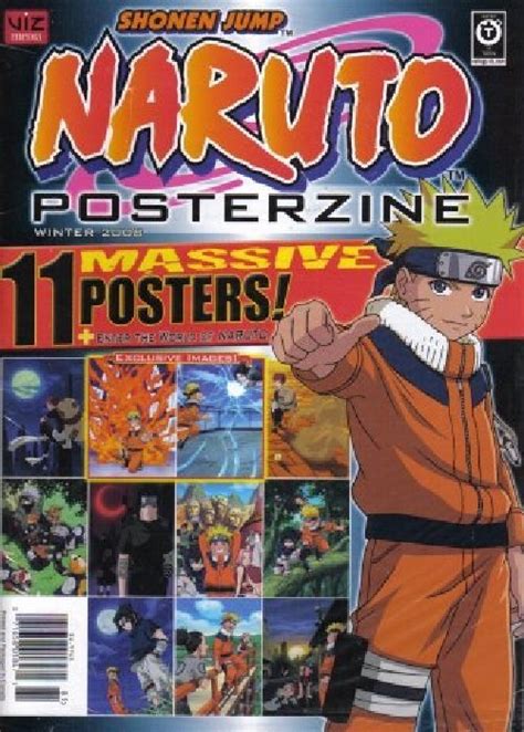 Naruto Posterzine 1 Viz Media Comic Book Value And Price Guide