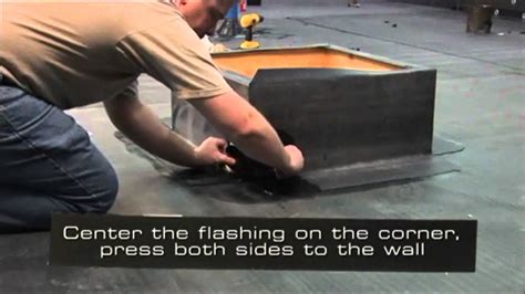 Rubber Roofing EPDM Outside Corner Flashing YouTube