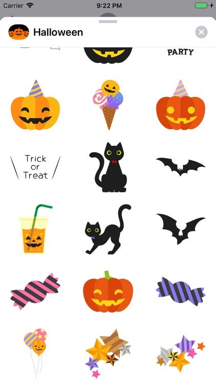 Happy Halloween Sticker App By Rifa Tasfia