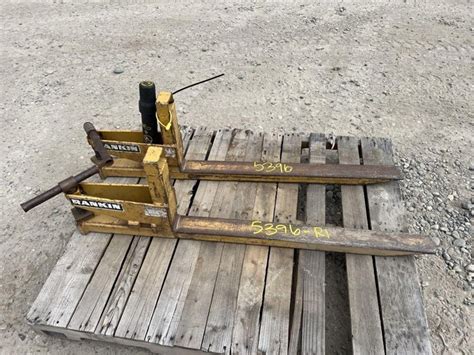 Rankin Pallet Forks Lot 5396 May Consignment Auction Day 1 521
