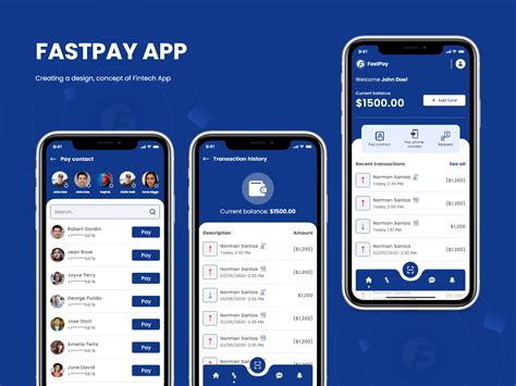 Fastpay App Uiux By Uiuxgroovyweb On Dribbble