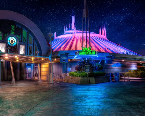Space Mountain Wdw With A Little Space Added To The Sky Rdisney
