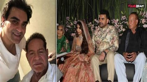 arbaaz khan s father salim khan reacts on arbaaz khan s second marriage befitting reply to