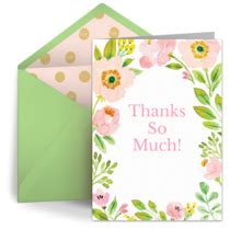 Thank You card Gratitude card Thanks Thanks Very much ...