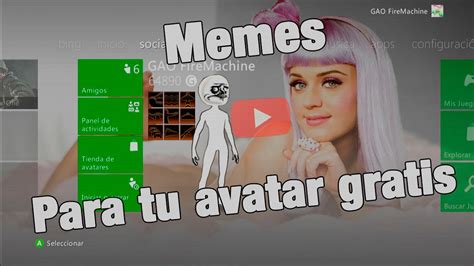 Memes Para Tu Avatar De Xbox ¡gratis Xbox 360 Youtube