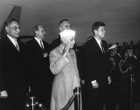Arrival Ceremonies For Jawaharlal Nehru Prime Minister Of India 4