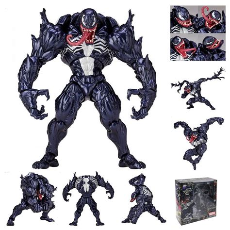6‘ Spider Man Venom Revoltech Series Pvc Action Figure Toy T