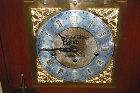 Vintage Howard Miller Mantel Clock Limited Edition Cherry Case