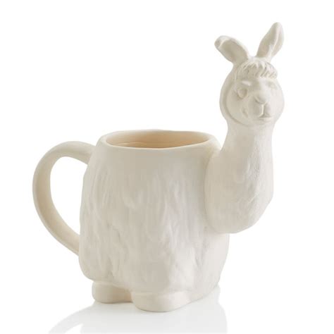 Llama Mug 65h X 65w Fun Time Pottery